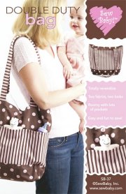 【日本語訳付】Sew Baby! 輸入型紙 Double Duty Bag/ダブルデューティーバッグ