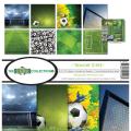 【スクラップブッキング ページキット 12インチ】12x12 reminisce - the soccer【2】 collection kit（サッカー【2】 TSOC-201）
