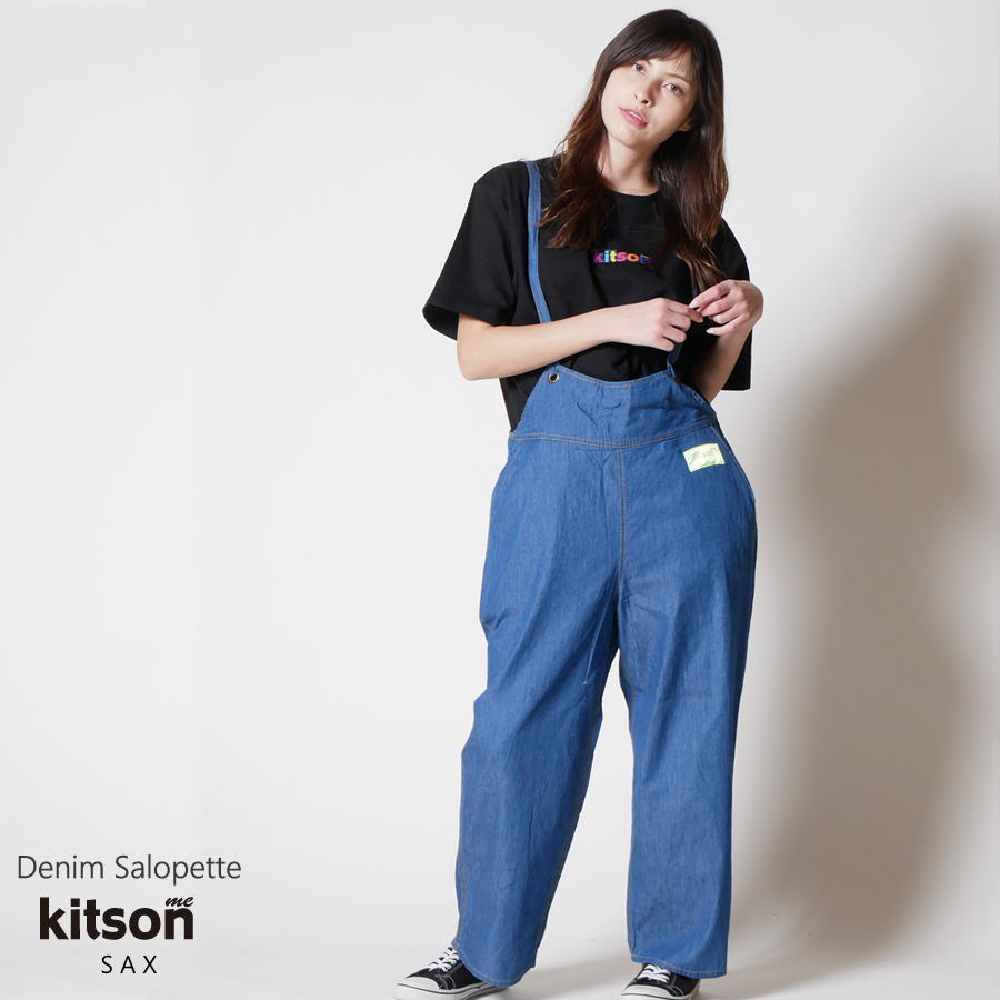 kitson me　デニムサロペット