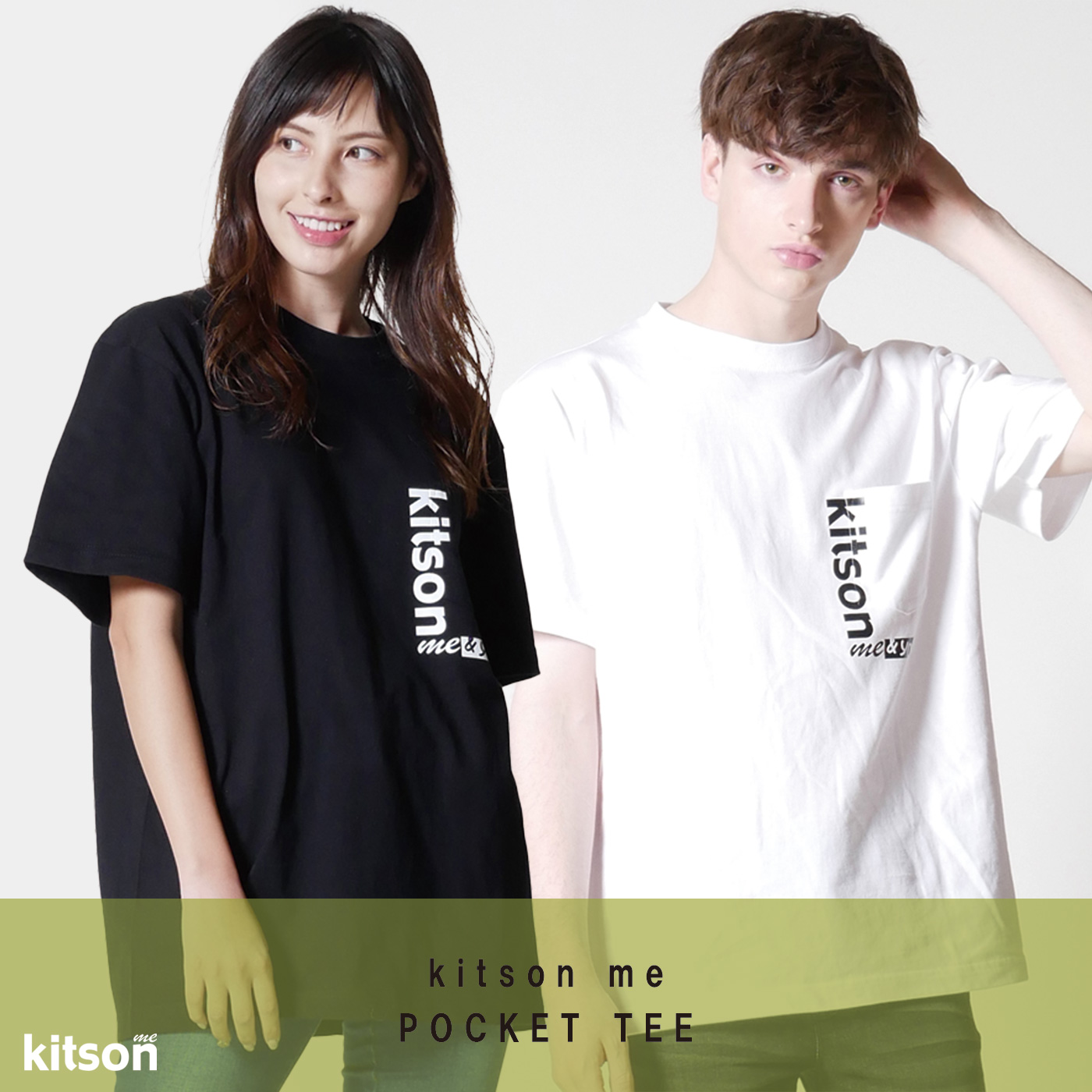 kitson me　ポケットTEE