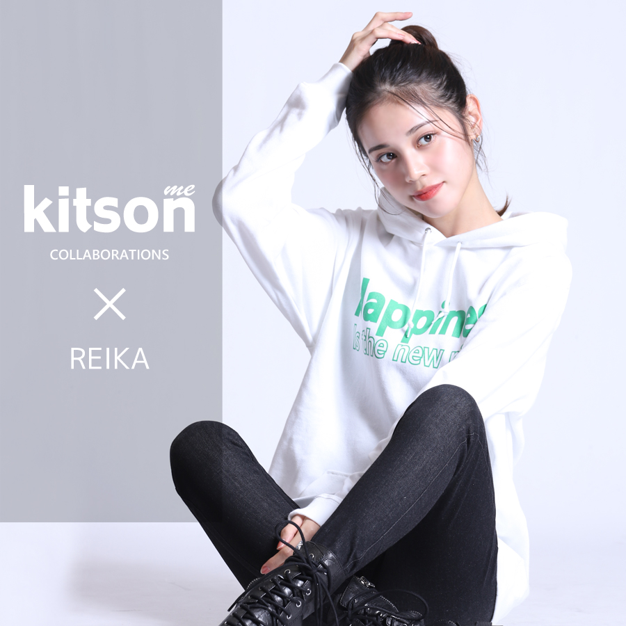 REIKA×Kitson me  コラボプルオーバーパーカー