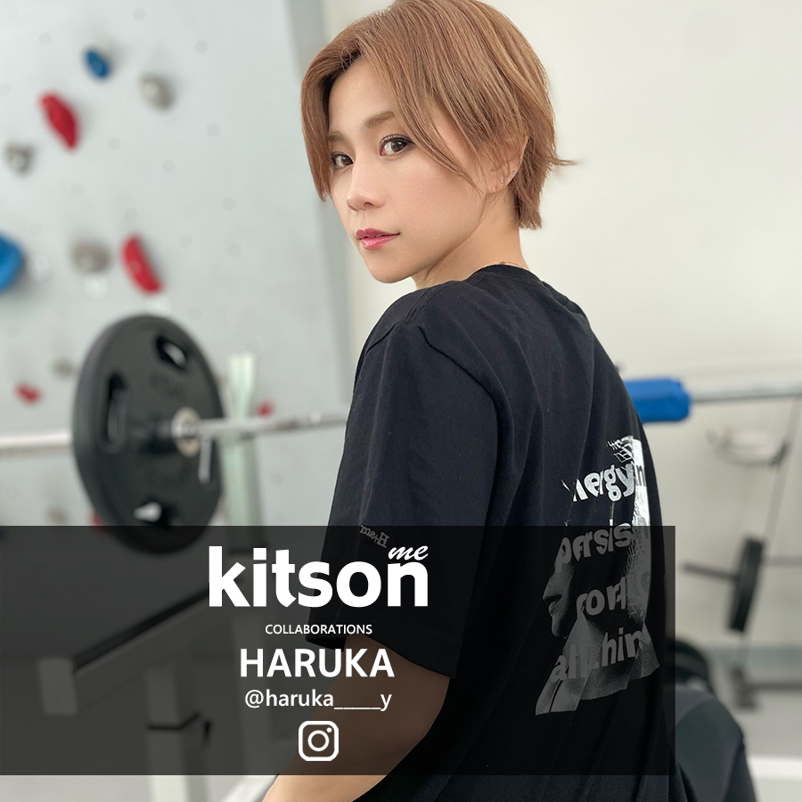 HARUKA×Kitson me  コラボ半袖Tシャツ