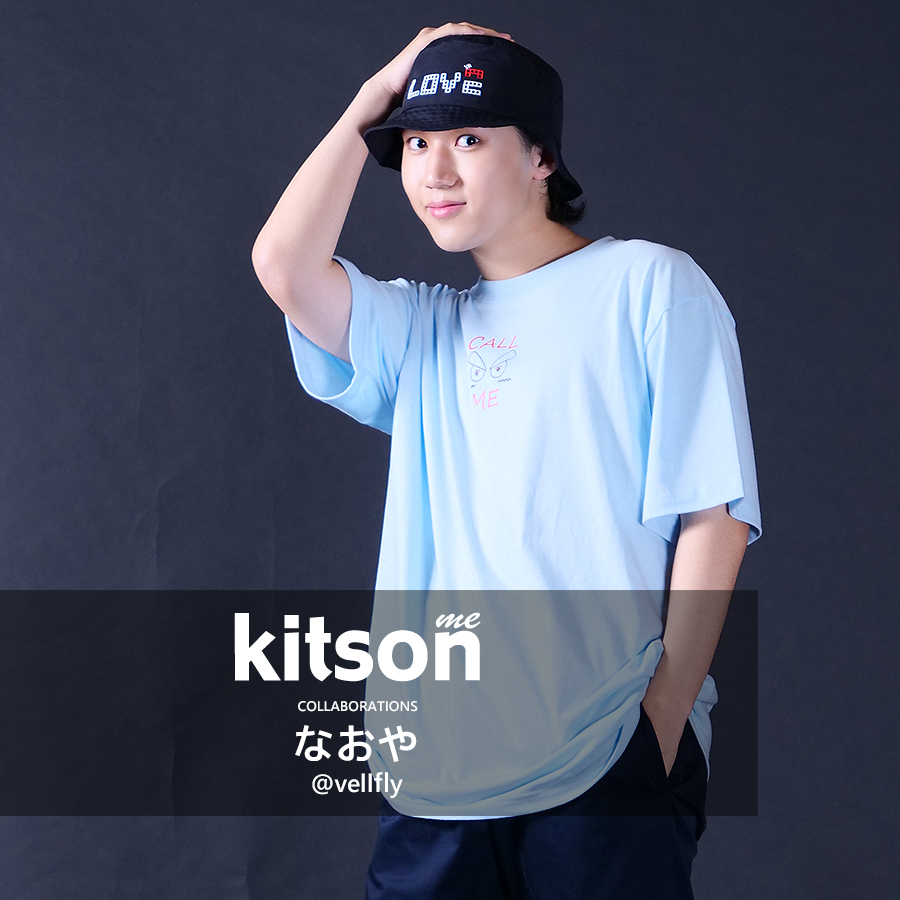 なおや×Kitson me  コラボバケットハット