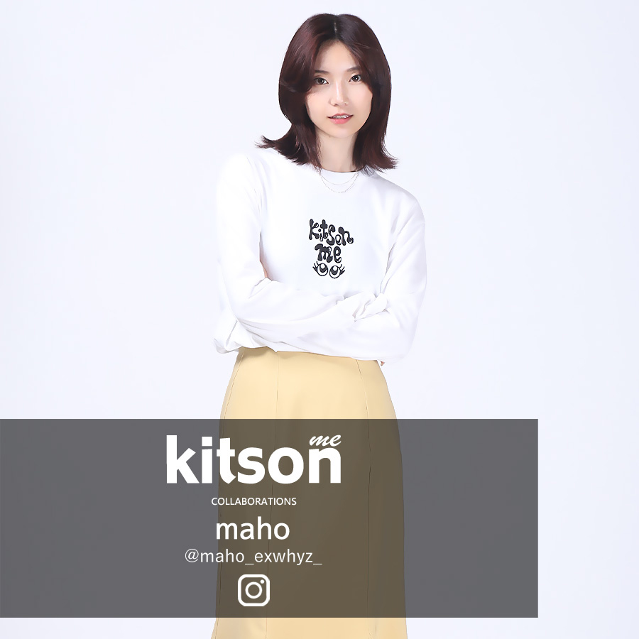 maho × Kitson me コラボ長袖Tシャツ