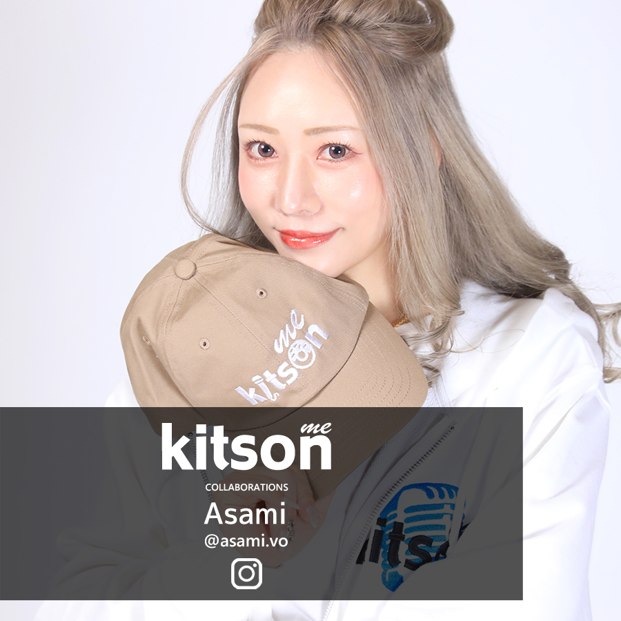 Asami  × Kitson me コラボキャップ