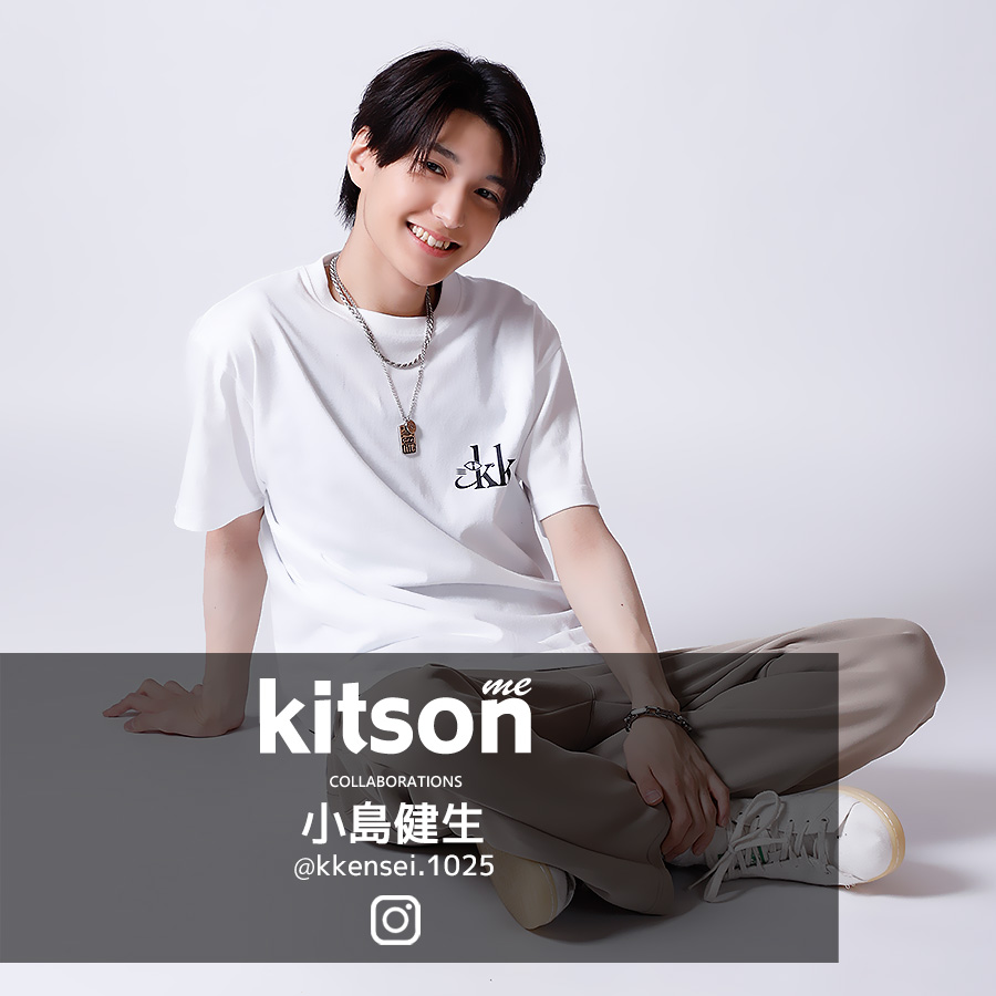 小島健生 × Kitson me コラボ半袖Tシャツ