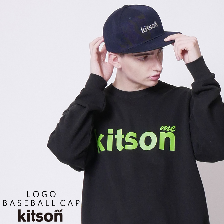 kitson me　ロゴBBキャップ◆