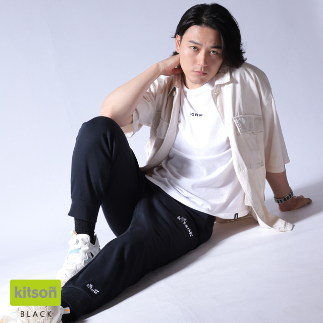 か*き様 GREYSON グレイソン ジョガーパンツ・ハーフパンツ２本セット 蕨野友也 × Kitson me コラボジョガーパンツ