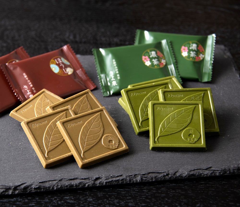 【リニューアル】宇治のチョコレート【抹茶・ほうじ茶】4枚入り×5箱セット