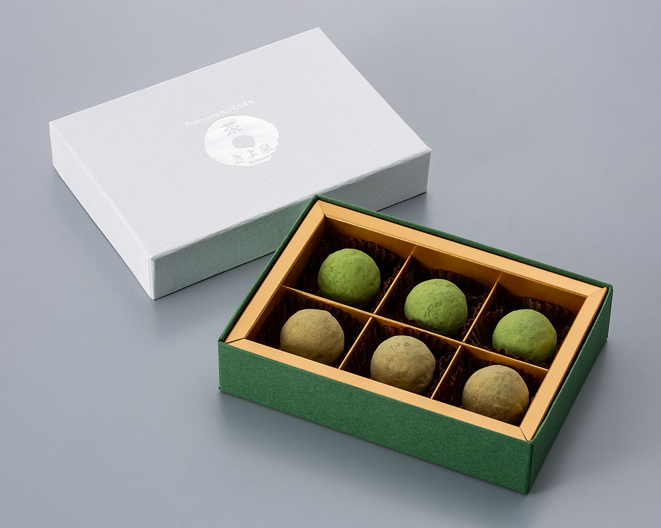 メイン画像:2枚目:1月26日より販売開始 「京都のトリュフチョコレート」6粒 【バレンタイン】