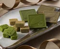 抹茶、ほうじ茶チョコレート