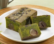 渋皮栗抹茶ケーキ