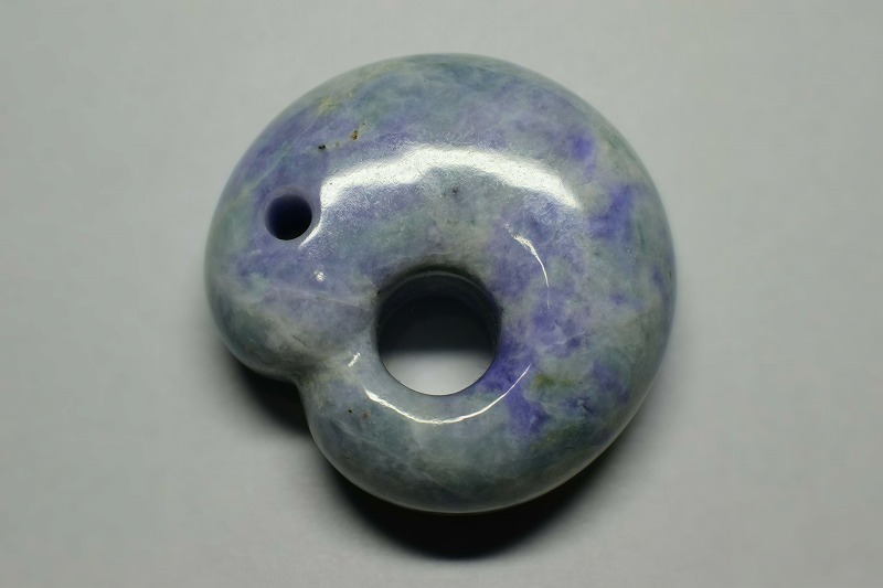 糸魚川産翡翠　サル玉　41mm