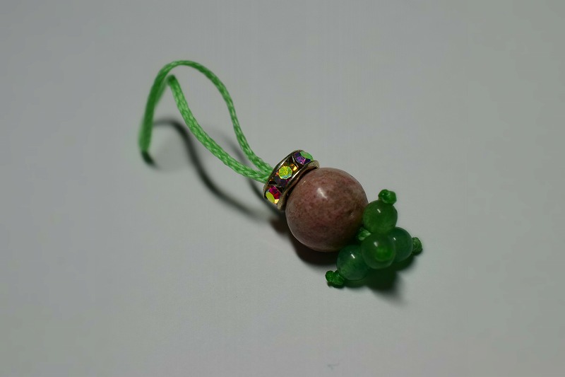 手作りストラップ