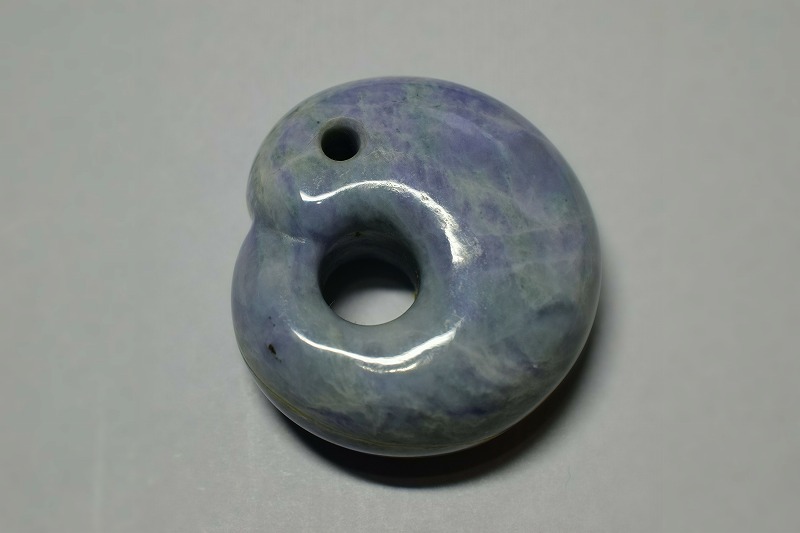 糸魚川産翡翠　サル玉　41mm