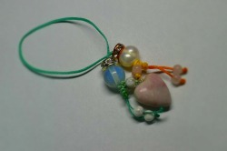 手作りストラップ