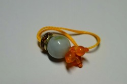 手作りストラップ