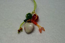手作りストラップ