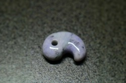 糸魚川産翡翠　勾玉　17mm