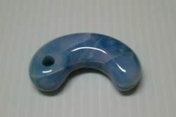 糸魚川産翡翠　勾玉　46mm