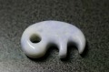 糸魚川産翡翠　勾玉(獣型)　36mm
