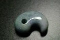 糸魚川産翡翠　勾玉　30mm