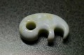 糸魚川産翡翠　勾玉(獣型)　34mm