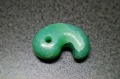 糸魚川産海石　勾玉　28mm