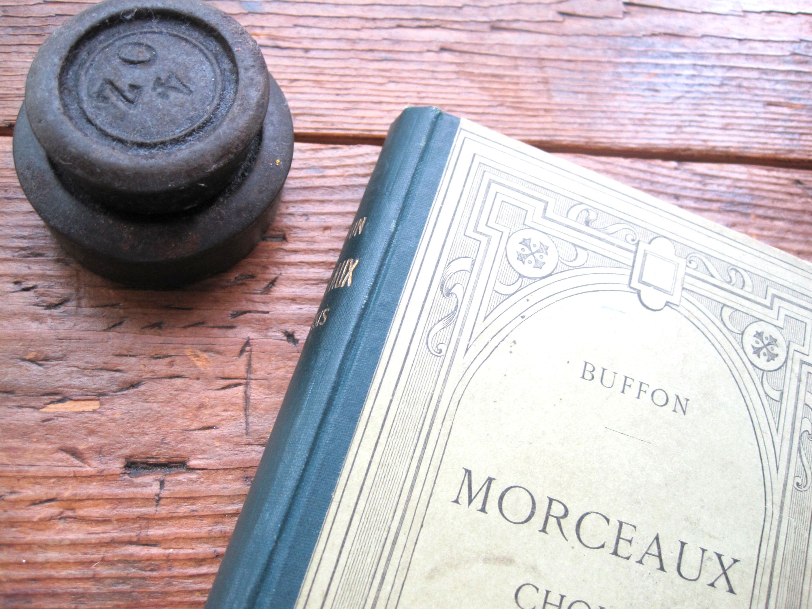 フランスアンティーク　古書ＭＯＲＣＥＡＵＸ　１８９４年