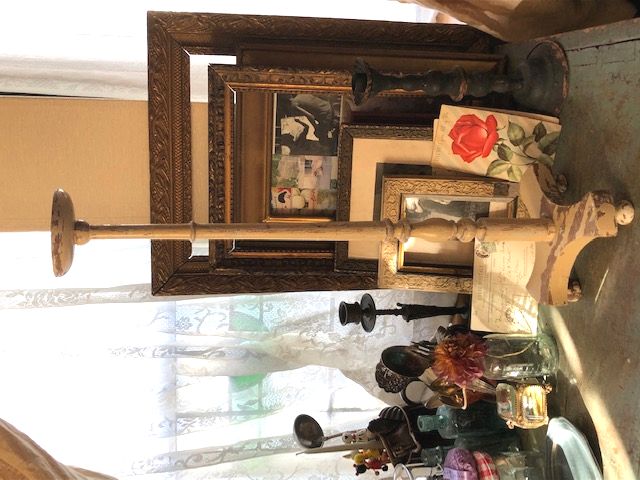 フランスアンティーク　シャビーなハットスタンド　ハイタイプ