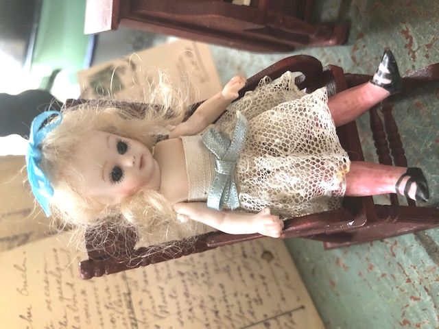 リプロドール　シモンハルビック　ピンクソックスストッキングのミニョネットの女の子(予約済み)　１０cm