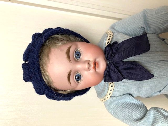 ジャーマンアンティーク　ケストナー143の男の子　H34cm