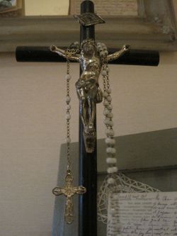 フランスアンティーク　クロス像　オブジェ