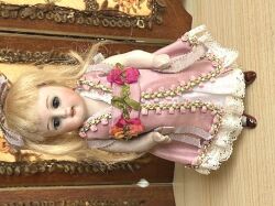 ジャーマンアンティーク ケストナー130の女の子 H13cm