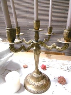 フランスアンティーク キャンドルスタンド IMG_6429_01db2643-4a59-488e-