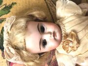 ジャーマンアンティーク ケストナー153のオールオリジナルのミニョネットのお嬢さん H17cm