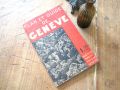 フランスアンティーク　PLAN ET GUIDE DE GENEVE　１９５０年代