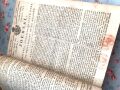 フランスアンティーク　古書総革張りJURNAL 1800年代前半　大型