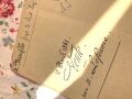フランスアンティーク　古文書マニュスクリ　1881年　4ページ