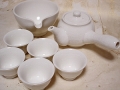 白磁　５人茶器セット