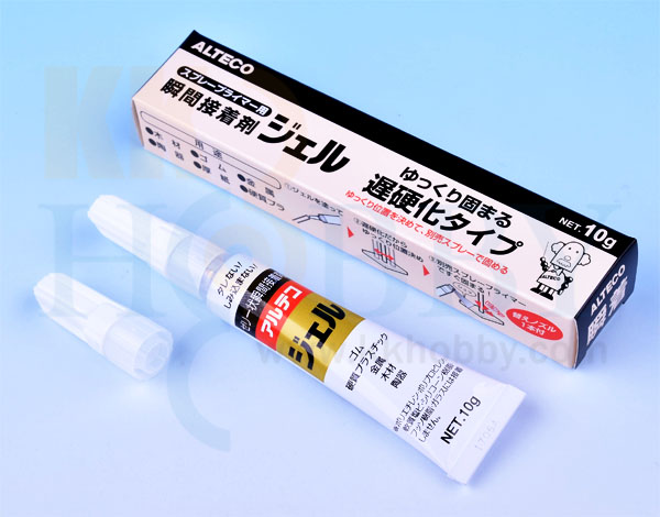 アルテコ　遅硬化型瞬間接着材（ジェルタイプ：10g）