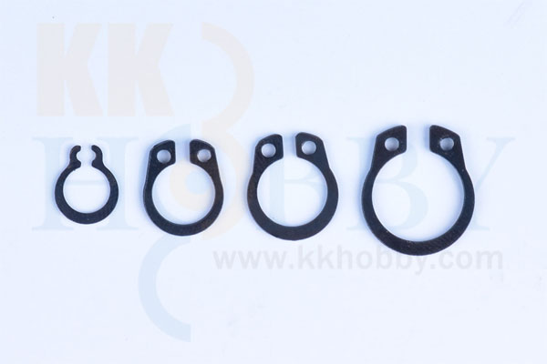 FSD モーター用Eリング （6～12mm）