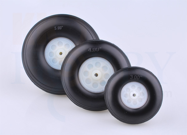 KK HOBBY 】 ラバープラスチックハブホイール 1.5インチ（38mm）