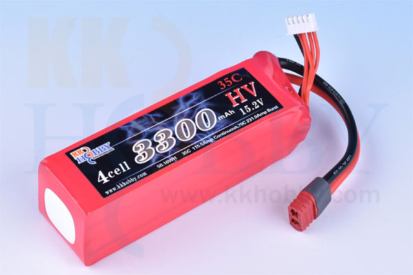 ハイボルテージ KKHOBBY 15.2V 3300mA 35C-70C