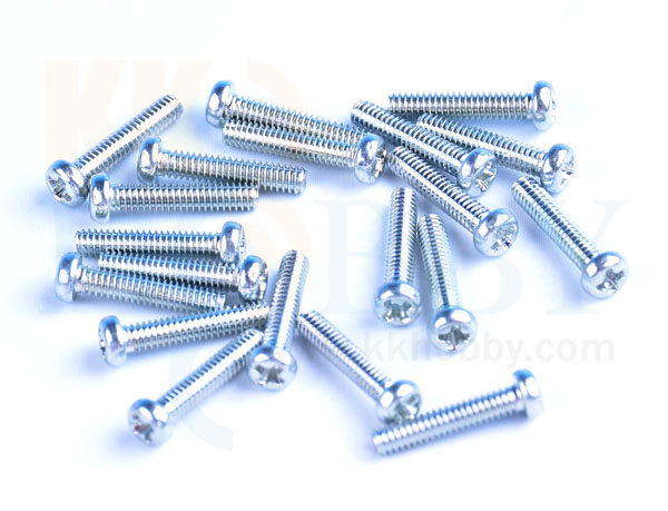 ナベ小ねじ（M2x10mm）  20個セット