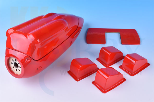 マッキ M33 50EP （レッド）用ポッド