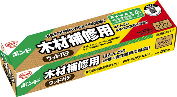 ボンド　ウッドパテ　ラワン　120ml