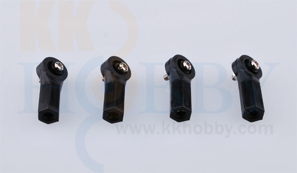 ベアリング入りロッドエンド（Φ2.8×D5.5×L22mm）　4個入り