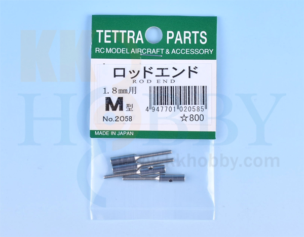 ロッドエンド M型（1.8mm用）