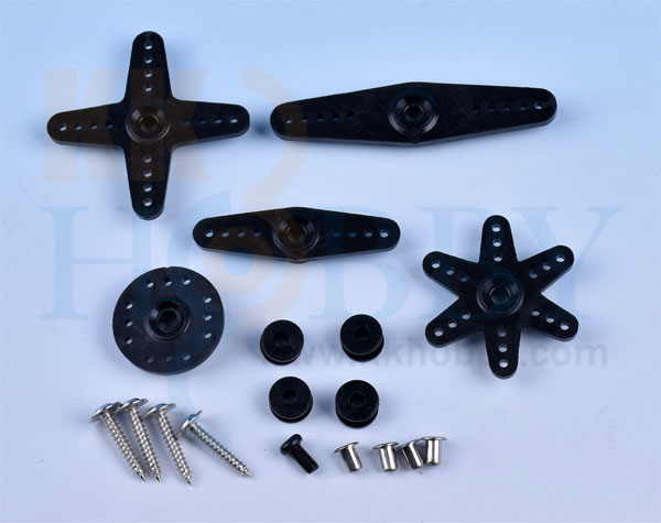 フタバ互換スタンダードサイズサーボ用ホーン5種セット